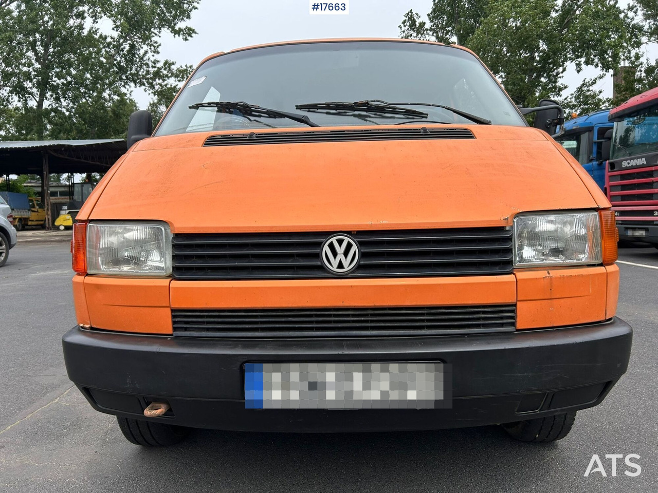 Volkswagen Transporter 1.9D double cab with box body (1992) - Furgoneta con caja de lona, Furgoneta combi: foto 3 Volkswagen Transporter 1.9D double cab with box body (1992) - Furgoneta con caja de lona, Furgoneta combi: foto 3