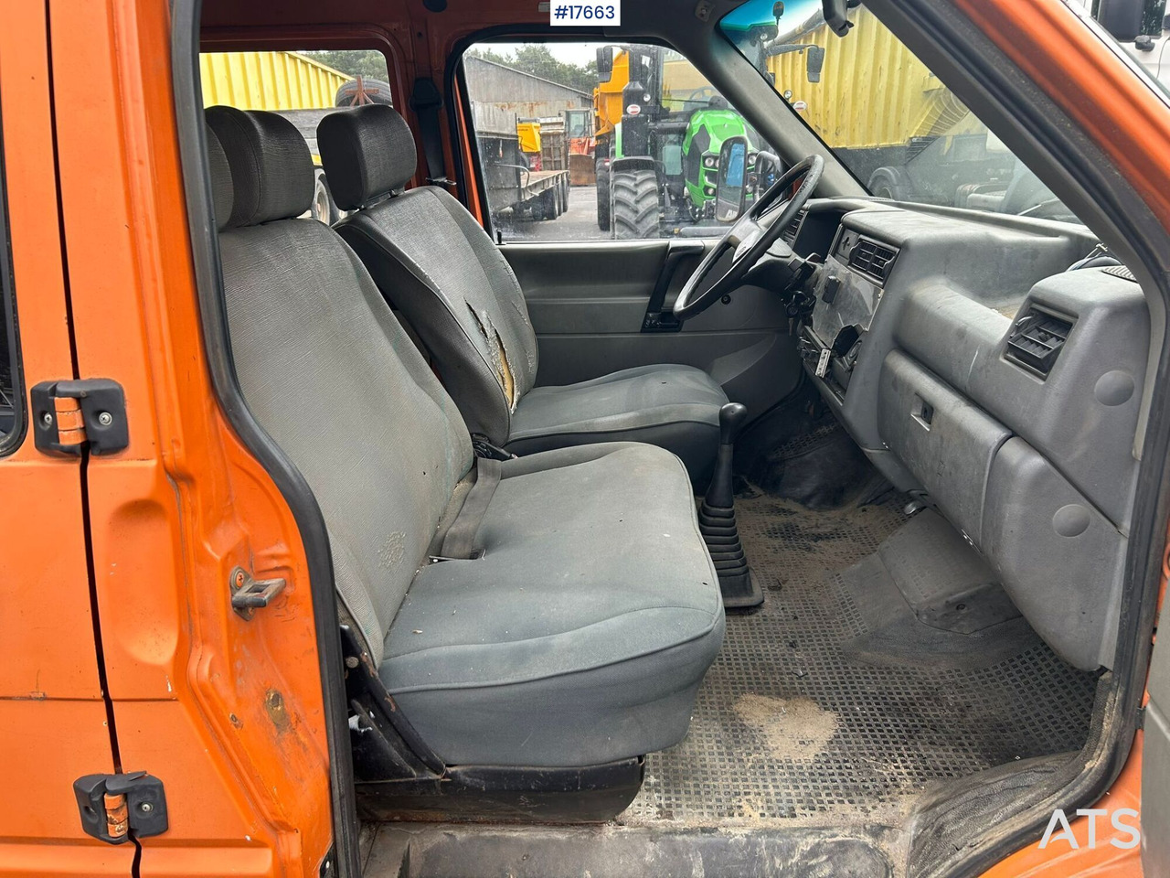 Furgoneta con caja de lona, Furgoneta combi Volkswagen Transporter 1.9D double cab with box body (1992): foto 19