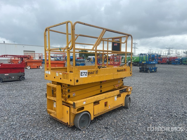 2012 Haulotte Compact 10 Electric Scissor Lift - Plataforma de tijeras: foto 4 2012 Haulotte Compact 10 Electric Scissor Lift - Plataforma de tijeras: foto 4