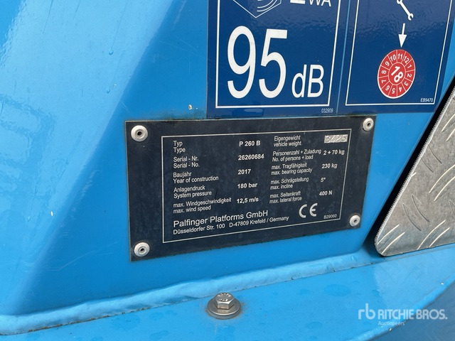 2017 Mercedes-Benz 2017 Palfinger P260B 230 kg Str ... Boom Truck - Camión con plataforma elevadora: foto 5 2017 Mercedes-Benz 2017 Palfinger P260B 230 kg Str ... Boom Truck - Camión con plataforma elevadora: foto 5