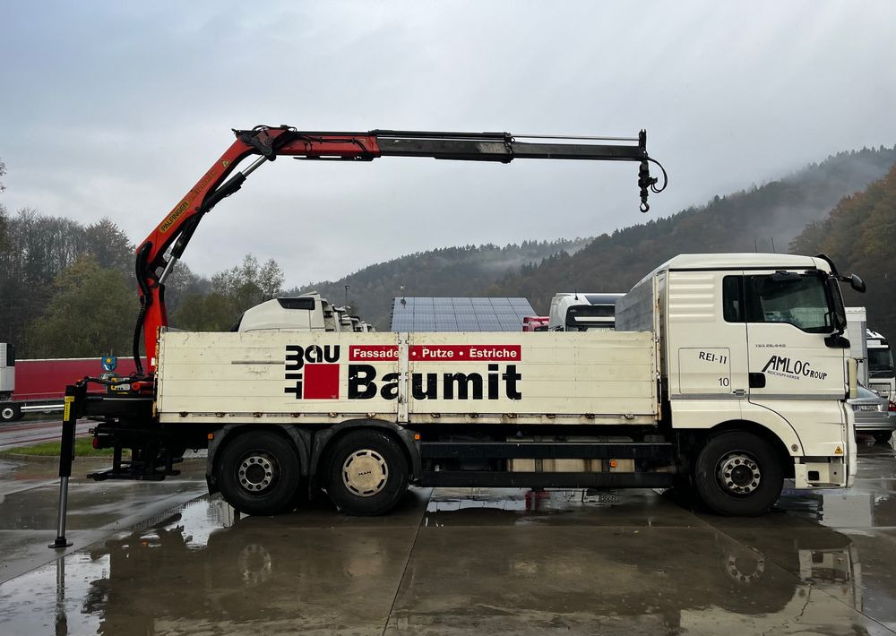 Camión caja abierta, Camión grúa MAN TGX 26.440 // 2009 // Palfinger PK 12001EH Radio // Oś skrętna i podnoszona //: foto 9 Camión caja abierta, Camión grúa MAN TGX 26.440 // 2009 // Palfinger PK 12001EH Radio // Oś skrętna i podnoszona //: foto 9