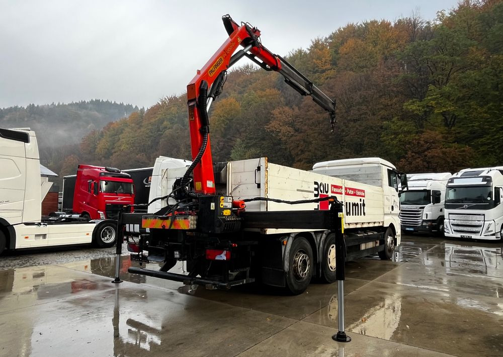 Camión caja abierta, Camión grúa MAN TGX 26.440 // 2009 // Palfinger PK 12001EH Radio // Oś skrętna i podnoszona //: foto 6 Camión caja abierta, Camión grúa MAN TGX 26.440 // 2009 // Palfinger PK 12001EH Radio // Oś skrętna i podnoszona //: foto 6