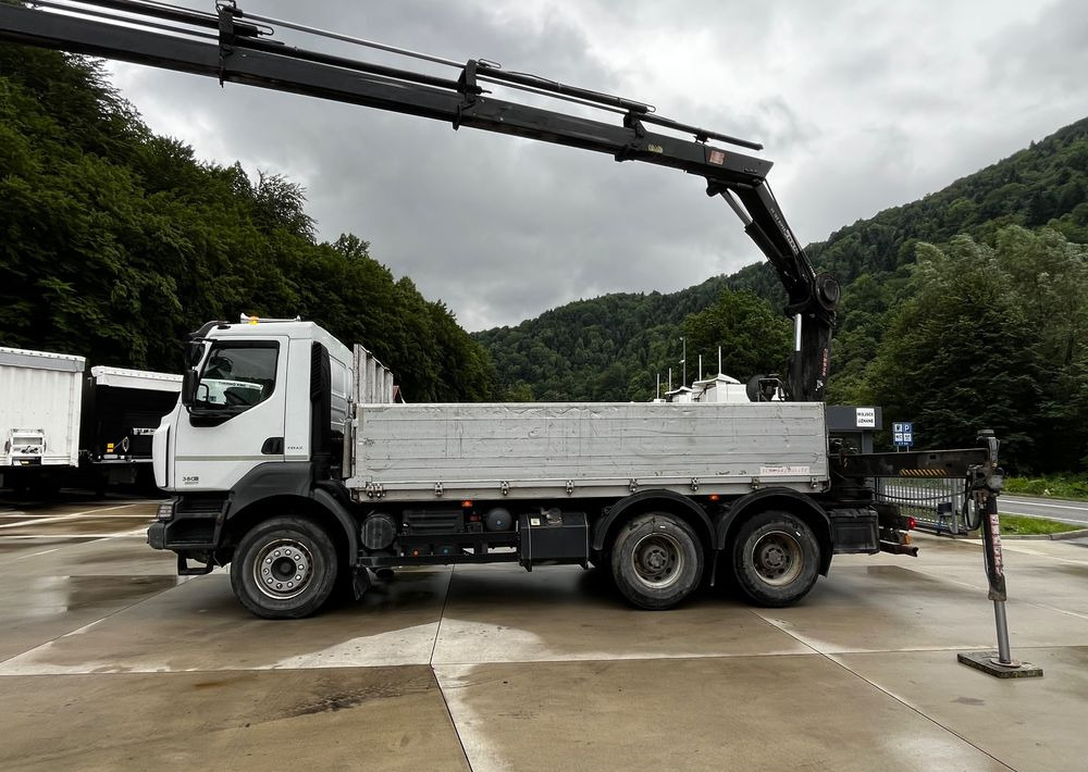 Leasing de  Renault Kerax 380 EEV // Skrzynia Burtowa // HIAB XS166 Hipro + Radio // Zwolnice //  // Renault Kerax 380 EEV // Skrzynia Burtowa // HIAB XS166 Hipro + Radio // Zwolnice //  //: foto 18