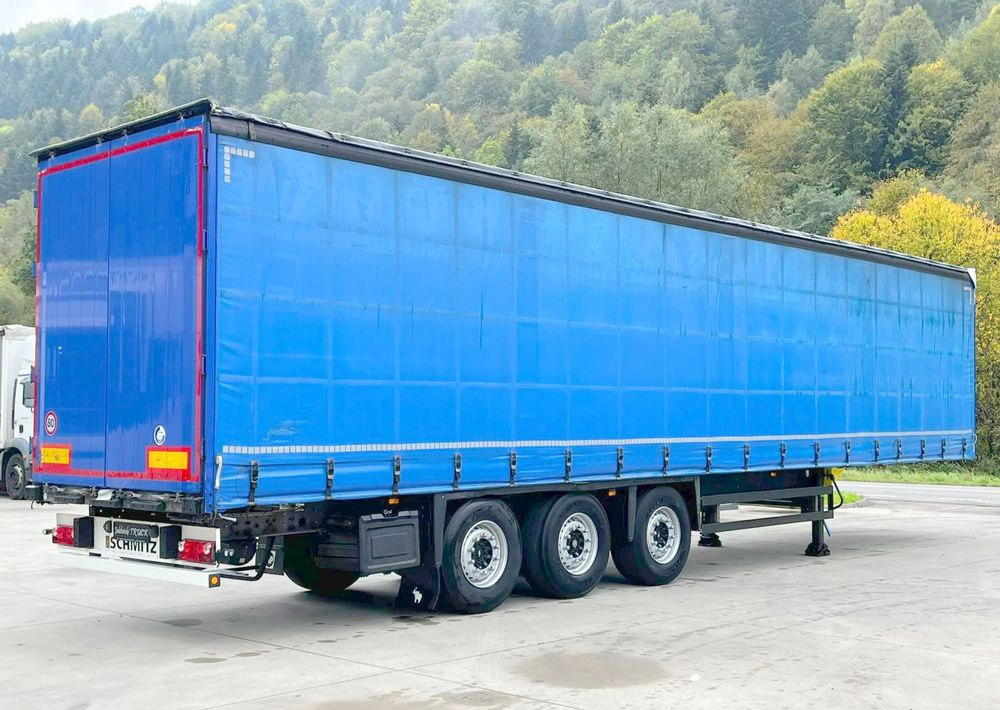 Schmitz Cargobull Firanka Standard Coilmulde // 9m // Oś podnoszona // Osie Schmitz // - Semirremolque lona: foto 1 Schmitz Cargobull Firanka Standard Coilmulde // 9m // Oś podnoszona // Osie Schmitz // - Semirremolque lona: foto 1