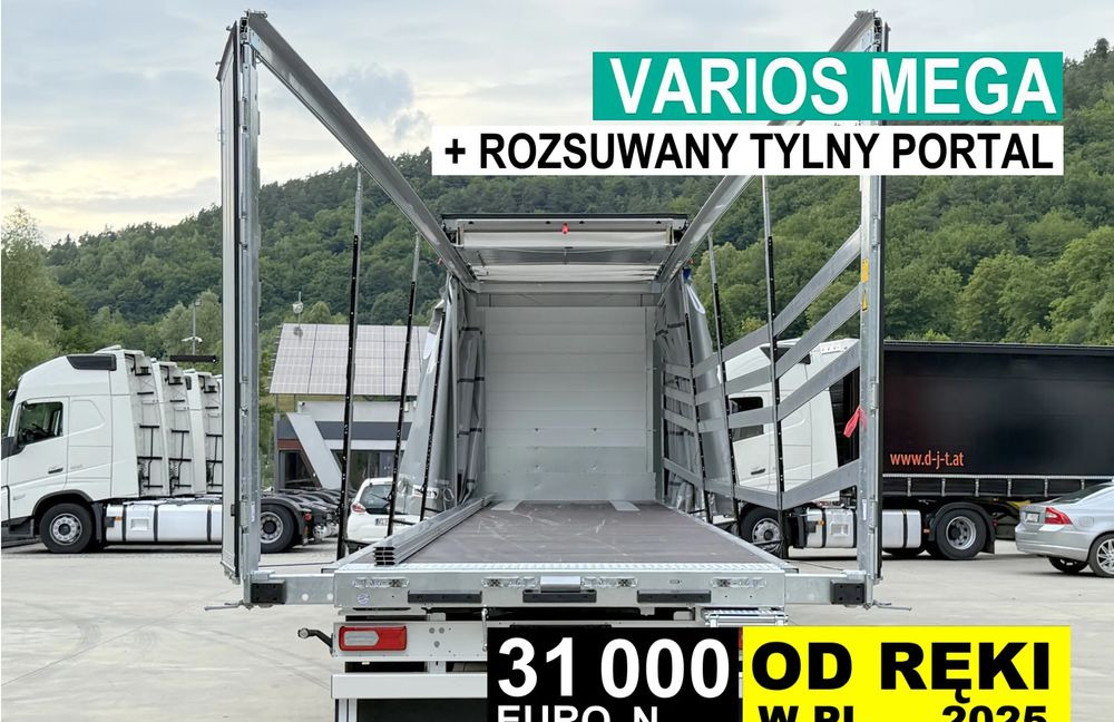 Schmitz Cargobull MEGA VARIOS + BDE - Semirremolque lona: foto 1 Schmitz Cargobull MEGA VARIOS + BDE - Semirremolque lona: foto 1