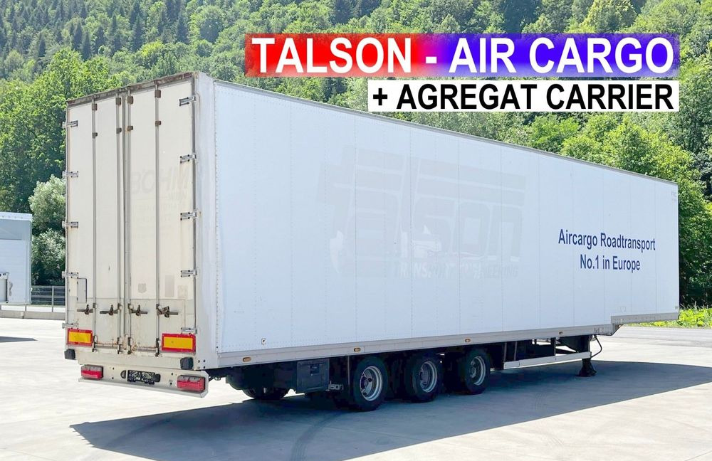 Talson Chłodnia Air Cargo // Carrier Maxima // 2006 Rok // Rolki // Przesyłki lotnicze // - Semirremolque frigorífico: foto 1 Talson Chłodnia Air Cargo // Carrier Maxima // 2006 Rok // Rolki // Przesyłki lotnicze // - Semirremolque frigorífico: foto 1