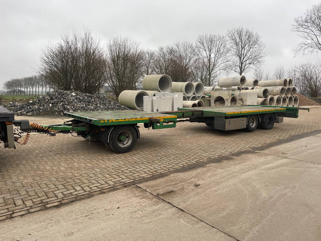 DRACO Uitschuifbare aanhangwagen 700 - 1030 laadvloer - Remolque caja abierta: foto 1 DRACO Uitschuifbare aanhangwagen 700 - 1030 laadvloer - Remolque caja abierta: foto 1