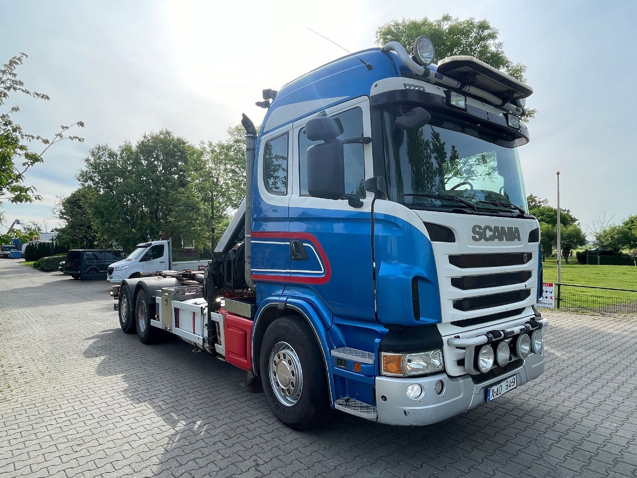 Scania R480  - Camión portacontenedore/ Intercambiable, Camión grúa: foto 5 Scania R480  - Camión portacontenedore/ Intercambiable, Camión grúa: foto 5