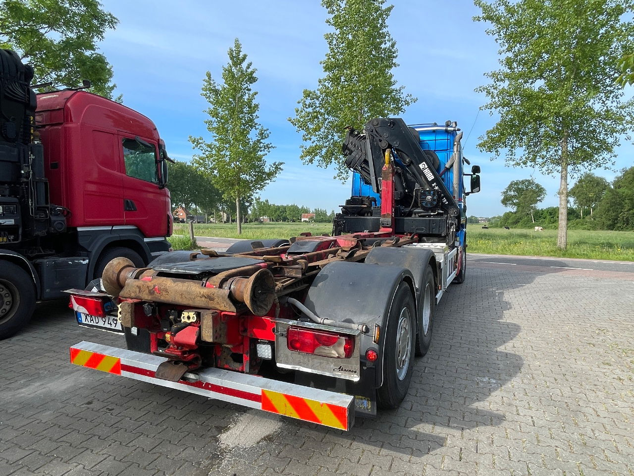 Scania R480  - Camión portacontenedore/ Intercambiable, Camión grúa: foto 4 Scania R480  - Camión portacontenedore/ Intercambiable, Camión grúa: foto 4