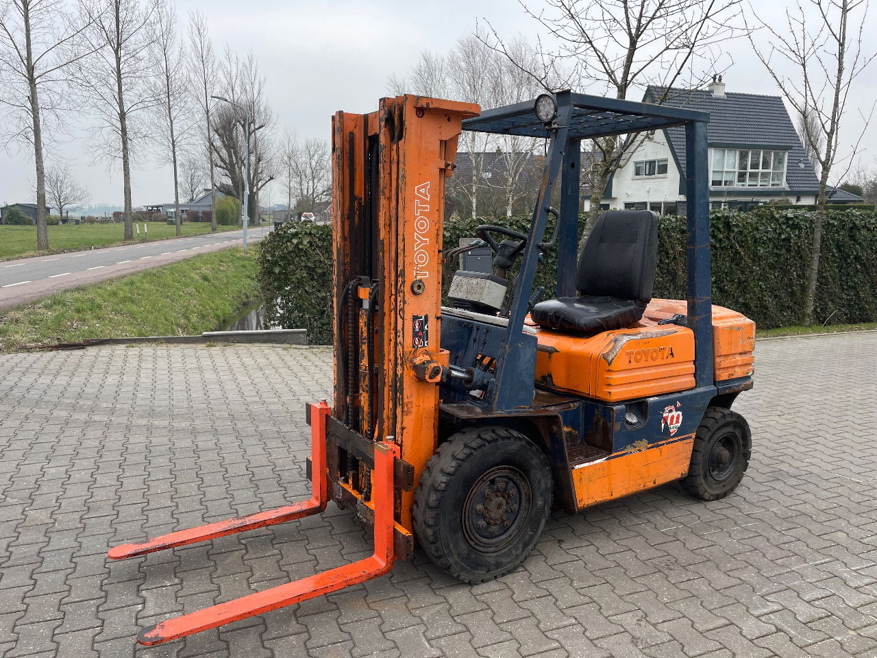 Toyota 2.5ton diesel triplo heftruck forklift - Carretilla elevadora: foto 1 Toyota 2.5ton diesel triplo heftruck forklift - Carretilla elevadora: foto 1