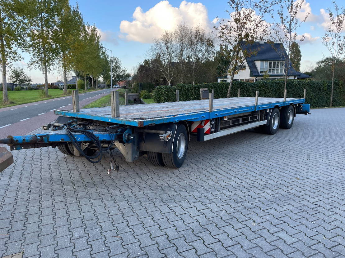 Vogelzang Schamelwagen open laadbak met uitschuifbare number - Remolque caja abierta: foto 1 Vogelzang Schamelwagen open laadbak met uitschuifbare number - Remolque caja abierta: foto 1