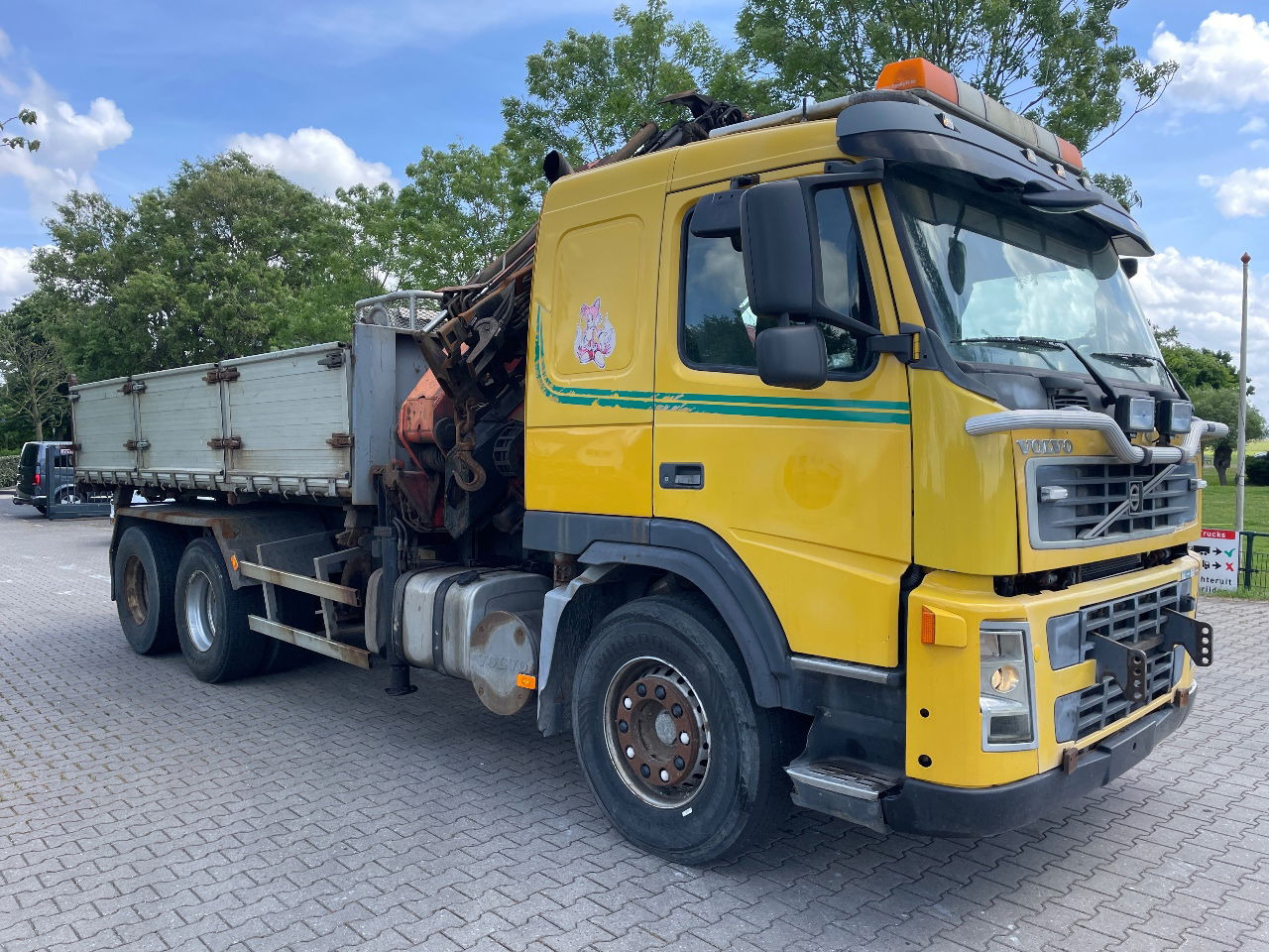 Volvo FM 12.380 .380 with Palfinger PK27000 with jib and tipper box - Camión volquete, Camión grúa: foto 5 Volvo FM 12.380 .380 with Palfinger PK27000 with jib and tipper box - Camión volquete, Camión grúa: foto 5