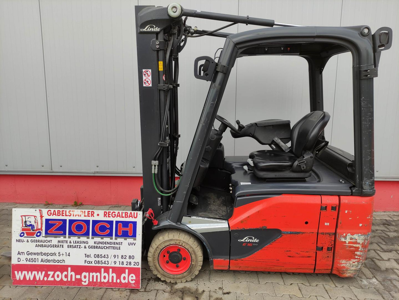 Linde E16-02-386-EVO - Carretilla elevadora eléctrica: foto 1 Linde E16-02-386-EVO - Carretilla elevadora eléctrica: foto 1
