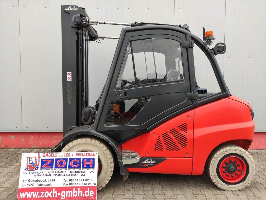 Linde H50D-02-394 - Carretilla elevadora diésel: foto 1 Linde H50D-02-394 - Carretilla elevadora diésel: foto 1