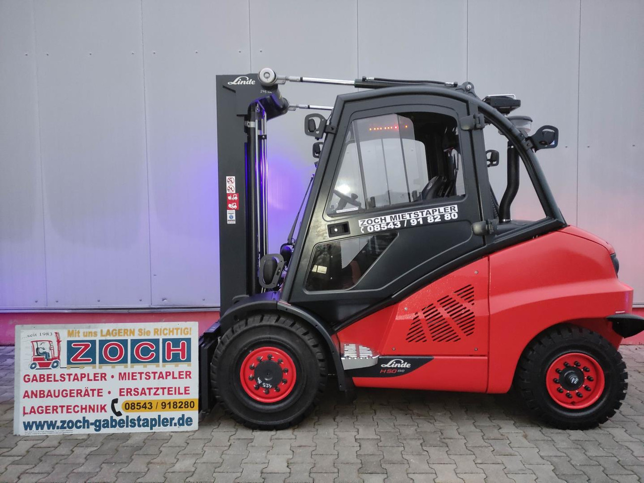 Linde H50D-02/600-394 EVO - Carretilla elevadora diésel: foto 1 Linde H50D-02/600-394 EVO - Carretilla elevadora diésel: foto 1