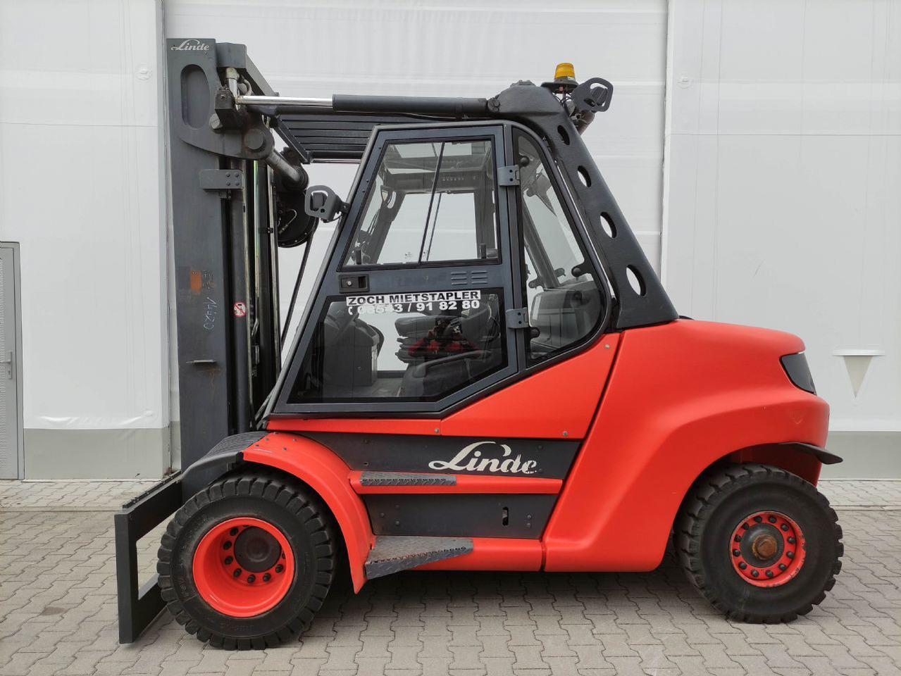 Linde H80D/900/396-02 - Carretilla elevadora diésel: foto 1 Linde H80D/900/396-02 - Carretilla elevadora diésel: foto 1