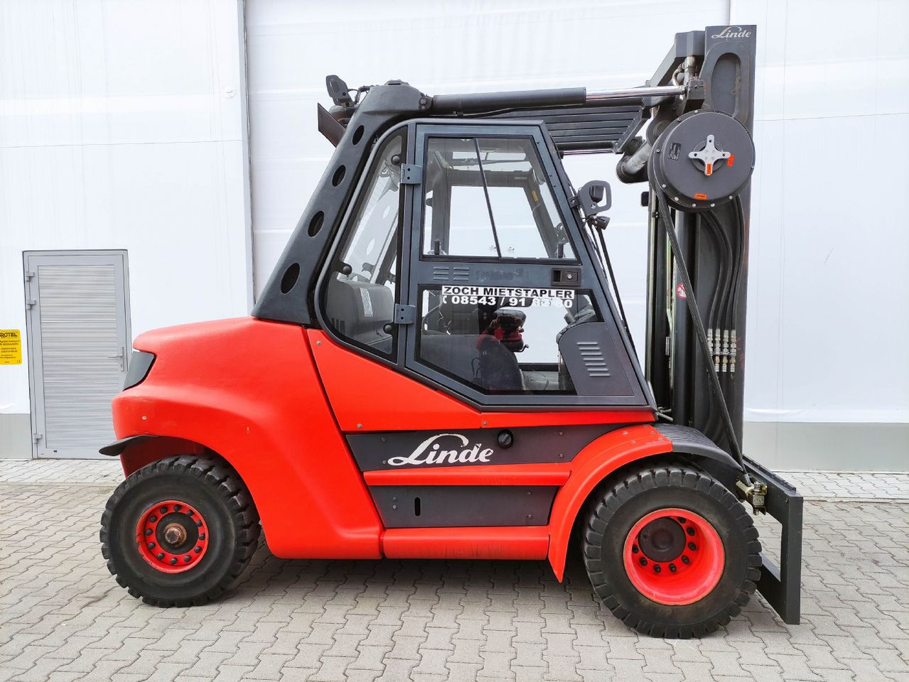 Linde H80D/900/396-02 - Carretilla elevadora diésel: foto 2 Linde H80D/900/396-02 - Carretilla elevadora diésel: foto 2