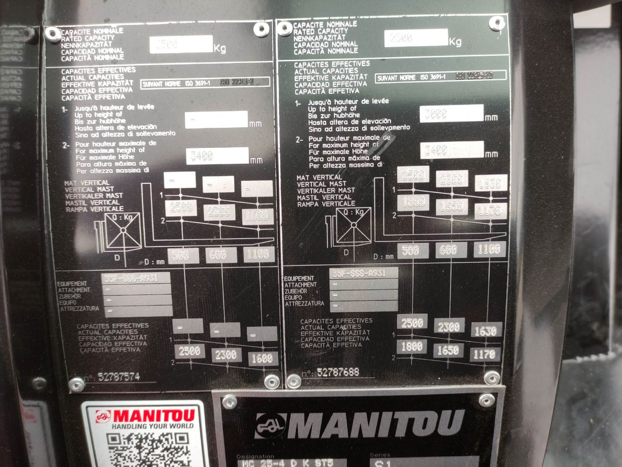 Carretilla todo terreno Manitou MC25-4 DK ST5 S1 (NEU): foto 7