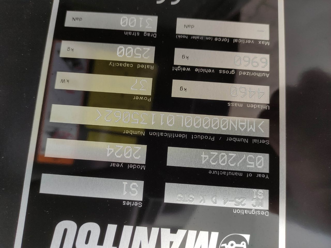 Carretilla todo terreno Manitou MC25-4 DK ST5 S1 (NEU): foto 6