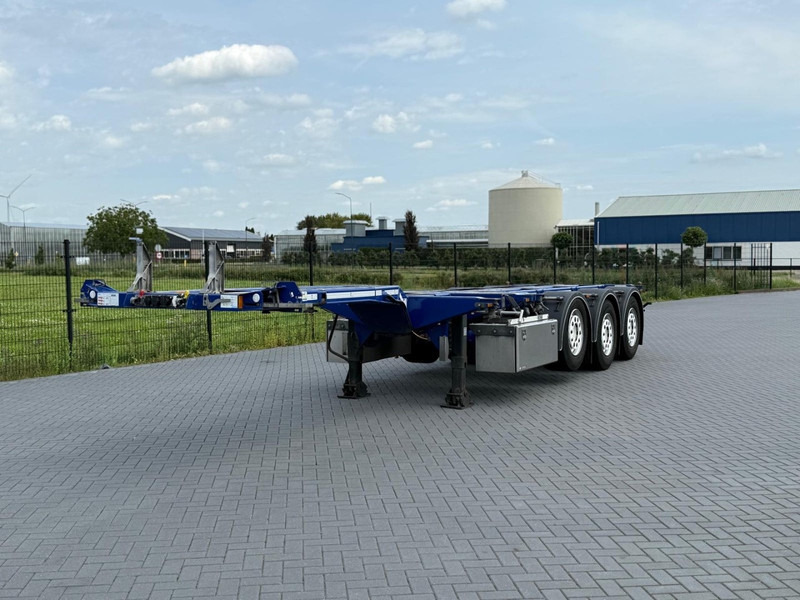 D-Tec FLEXITRAILER GESCOPEERD, 20-40 FT, MULTI UITSCHUIFBAAR, 1 LIFTAS. - Semirremolque portacontenedore/ Intercambiable: foto 2 D-Tec FLEXITRAILER GESCOPEERD, 20-40 FT, MULTI UITSCHUIFBAAR, 1 LIFTAS. - Semirremolque portacontenedore/ Intercambiable: foto 2