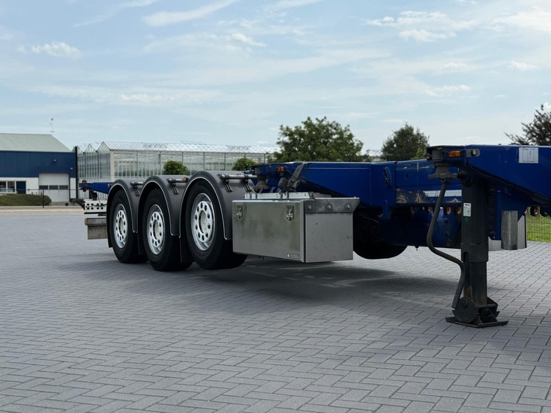 D-Tec FLEXITRAILER GESCOPEERD, 20-40 FT, MULTI UITSCHUIFBAAR, 1 LIFTAS. - Semirremolque portacontenedore/ Intercambiable: foto 3 D-Tec FLEXITRAILER GESCOPEERD, 20-40 FT, MULTI UITSCHUIFBAAR, 1 LIFTAS. - Semirremolque portacontenedore/ Intercambiable: foto 3
