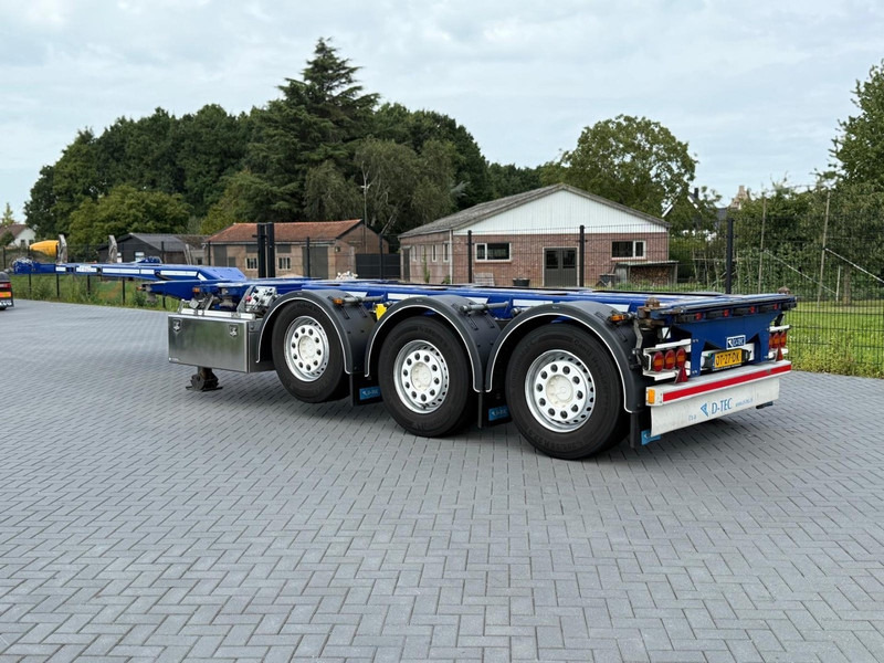 D-Tec FLEXITRAILER GESCOPEERD, 20-40 FT, MULTI UITSCHUIFBAAR, 1 LIFTAS. - Semirremolque portacontenedore/ Intercambiable: foto 5 D-Tec FLEXITRAILER GESCOPEERD, 20-40 FT, MULTI UITSCHUIFBAAR, 1 LIFTAS. - Semirremolque portacontenedore/ Intercambiable: foto 5