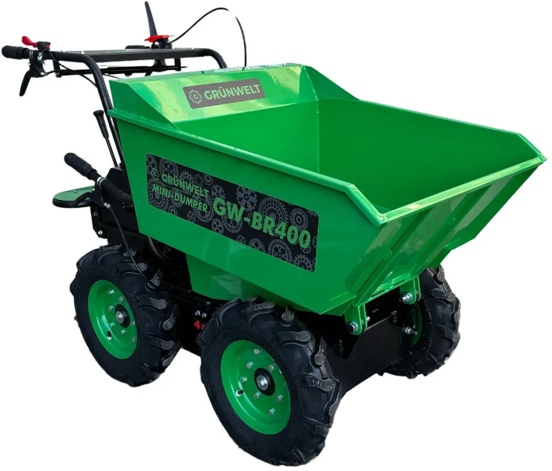Miniwywrotka Grünwelt GW-BR400, Napęd 4x4, Wozidło budowlane, Transporter spalinowy, Dumper - Minidumper: foto 1 Miniwywrotka Grünwelt GW-BR400, Napęd 4x4, Wozidło budowlane, Transporter spalinowy, Dumper - Minidumper: foto 1
