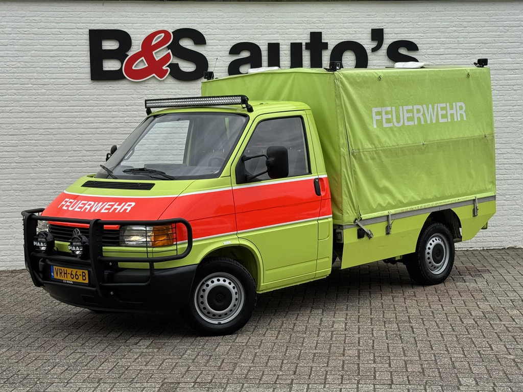 Volkswagen Transporter-2.5 292 syncro ex Zwitserse brandweer Trekhaak Verstralers Laadruimte ventilatie - Furgoneta con caja de lona: foto 1 Volkswagen Transporter-2.5 292 syncro ex Zwitserse brandweer Trekhaak Verstralers Laadruimte ventilatie - Furgoneta con caja de lona: foto 1