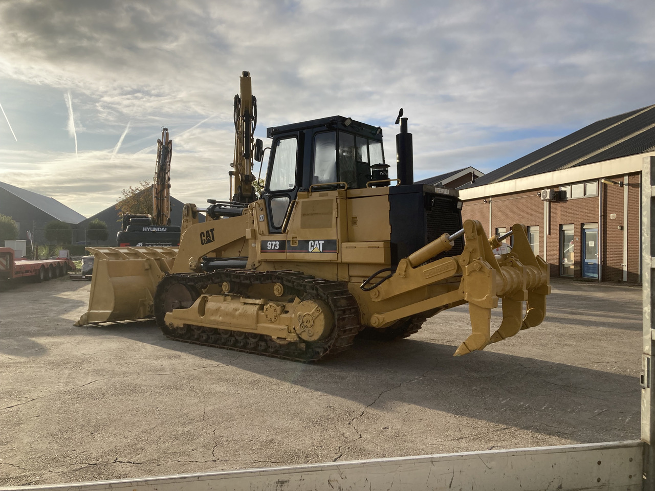 Cargadora de cadenas CATERPILLAR 973: foto 7