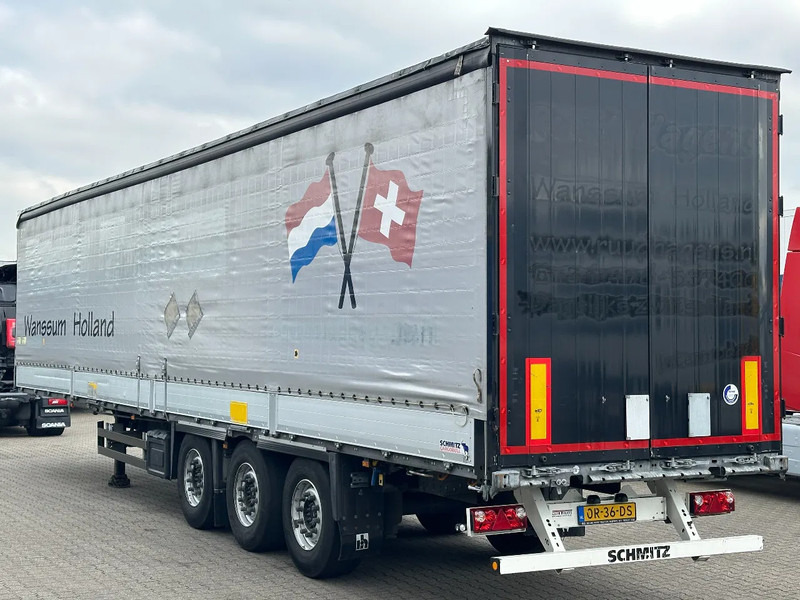 Schmitz Cargobull Schuifzeil met Borden / Disc-Brakes / Huckepack / Code XL / Apk - Semirremolque lona: foto 2 Schmitz Cargobull Schuifzeil met Borden / Disc-Brakes / Huckepack / Code XL / Apk - Semirremolque lona: foto 2