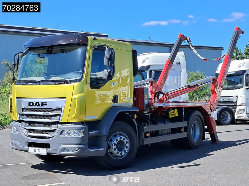 DAF XB 290 4X2 13t. Meiller - Camión portacontenedor de cadenas: foto 1 DAF XB 290 4X2 13t. Meiller - Camión portacontenedor de cadenas: foto 1