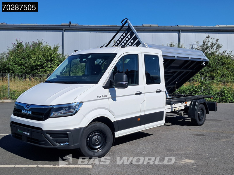 MAN TGE 3.180 Neu! Dreiseitenkipper Automatik 2025 Facelift 180PS AHK LED Klima Tempomat Navi ACC Euro6 Kieper 3m3 A/C Towbar Cruise control - Volquete furgoneta: foto 2 MAN TGE 3.180 Neu! Dreiseitenkipper Automatik 2025 Facelift 180PS AHK LED Klima Tempomat Navi ACC Euro6 Kieper 3m3 A/C Towbar Cruise control - Volquete furgoneta: foto 2