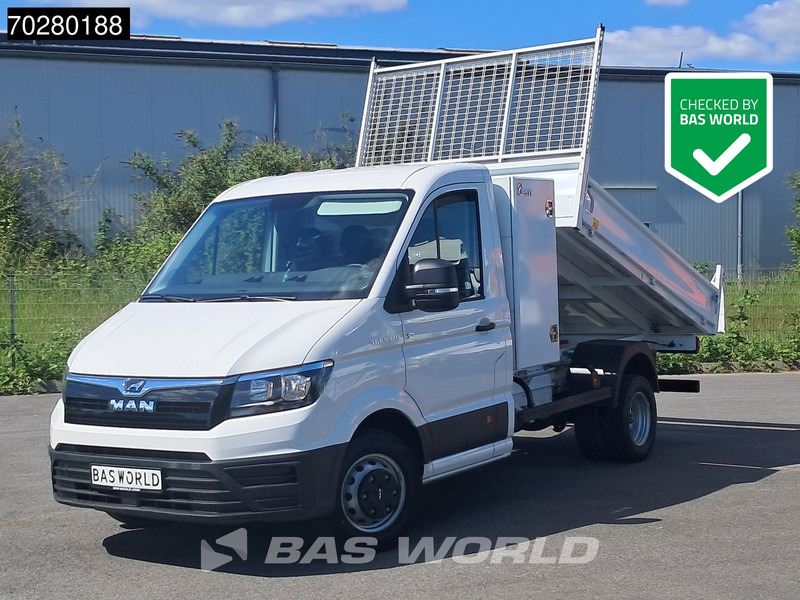 MAN TGE 5.120 Kipper Doppelbereifung 3,5t AHK Navi Kamera Klima Tempomat Euro6 2m3 A/C Towbar Cruise control - Volquete furgoneta: foto 1 MAN TGE 5.120 Kipper Doppelbereifung 3,5t AHK Navi Kamera Klima Tempomat Euro6 2m3 A/C Towbar Cruise control - Volquete furgoneta: foto 1