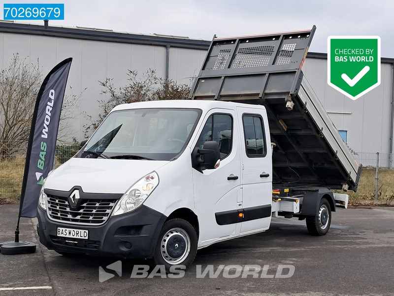 Renault Master Dreiseiten-Kipper Doka Klima 3,5t Kieper m3 A/C Double cabin - Volquete furgoneta: foto 1 Renault Master Dreiseiten-Kipper Doka Klima 3,5t Kieper m3 A/C Double cabin - Volquete furgoneta: foto 1
