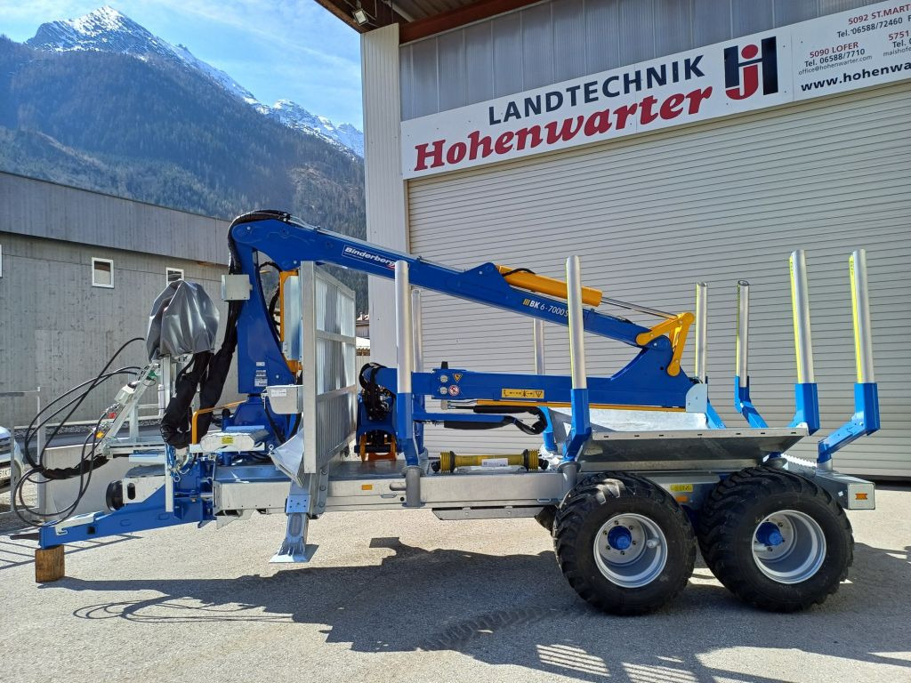 Binderberger RW 12 alpin mit BK 6-7000 S (20634) - Remolque forestal: foto 2 Binderberger RW 12 alpin mit BK 6-7000 S (20634) - Remolque forestal: foto 2