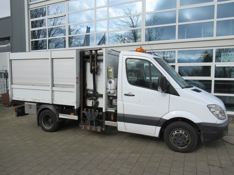 Mercedes-Benz Sprinter 510CDI Kipper + Zij-belading Side-loader - Camión volquete: foto 2 Mercedes-Benz Sprinter 510CDI Kipper + Zij-belading Side-loader - Camión volquete: foto 2