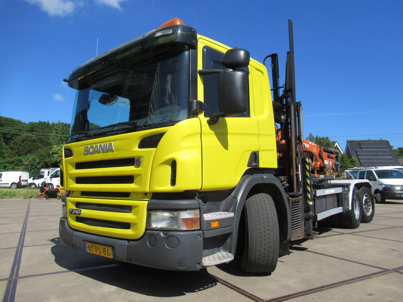 Scania P 340 B 6x2*4 VDL Haak - Kraan ATLAS 206.3E - Camión multibasculante, Camión grúa: foto 2 Scania P 340 B 6x2*4 VDL Haak - Kraan ATLAS 206.3E - Camión multibasculante, Camión grúa: foto 2