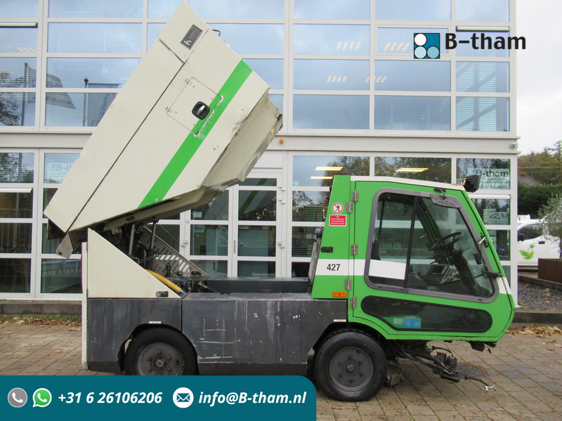 TENNANT HMF 214 Veegmachine, DEFECT / FOR PARTS - Barredora vial: foto 1 TENNANT HMF 214 Veegmachine, DEFECT / FOR PARTS - Barredora vial: foto 1