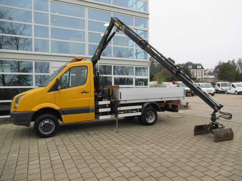 Camión volquete, Camión grúa Volkswagen Crafter 50 2.5TDI 80KW HIAB 033 B-2 + Kipper Tipper: foto 5