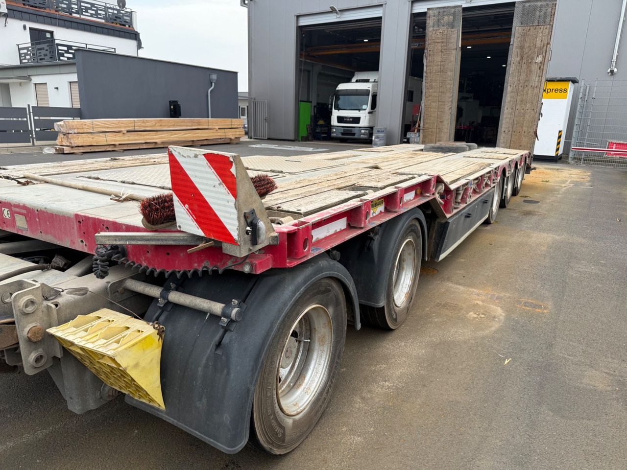 Humbaur 5-Achs Tieflader / Lift- und Lenkachse/ 50 to - Remolque góndola rebajadas: foto 5 Humbaur 5-Achs Tieflader / Lift- und Lenkachse/ 50 to - Remolque góndola rebajadas: foto 5