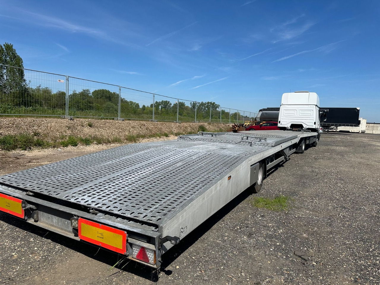 Camión portavehículos Mercedes-Benz Atego 1024 Flachzug 2-Bett Winde VDI2700: foto 9