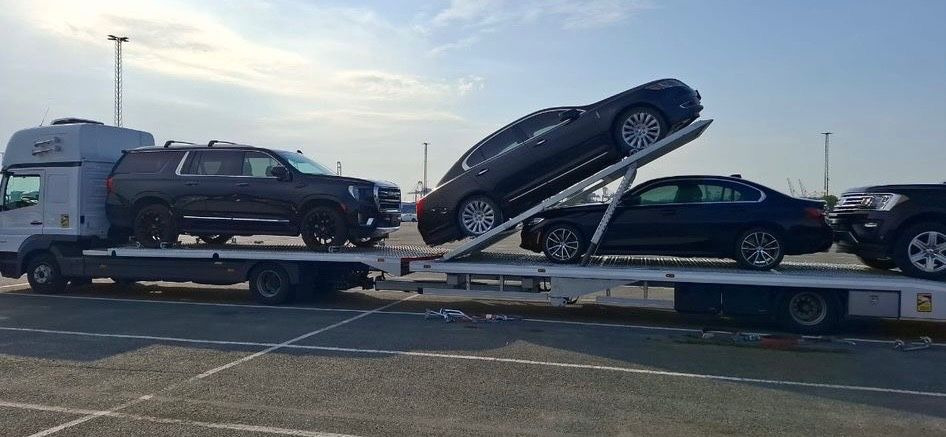 Camión portavehículos Mercedes-Benz Atego 1024 Flachzug 2-Bett Winde VDI2700: foto 15