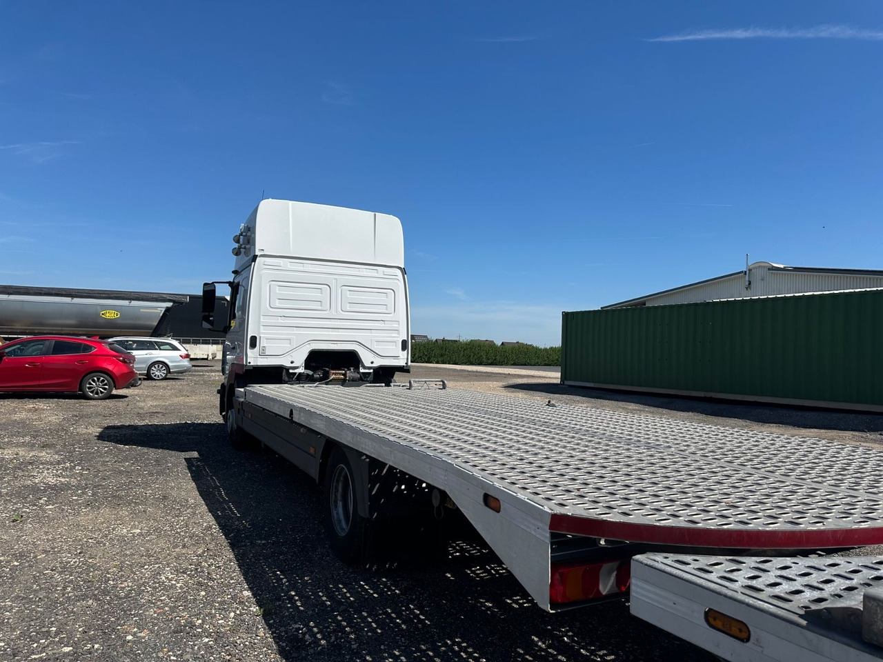 Camión portavehículos Mercedes-Benz Atego 1024 Flachzug 2-Bett Winde VDI2700: foto 6