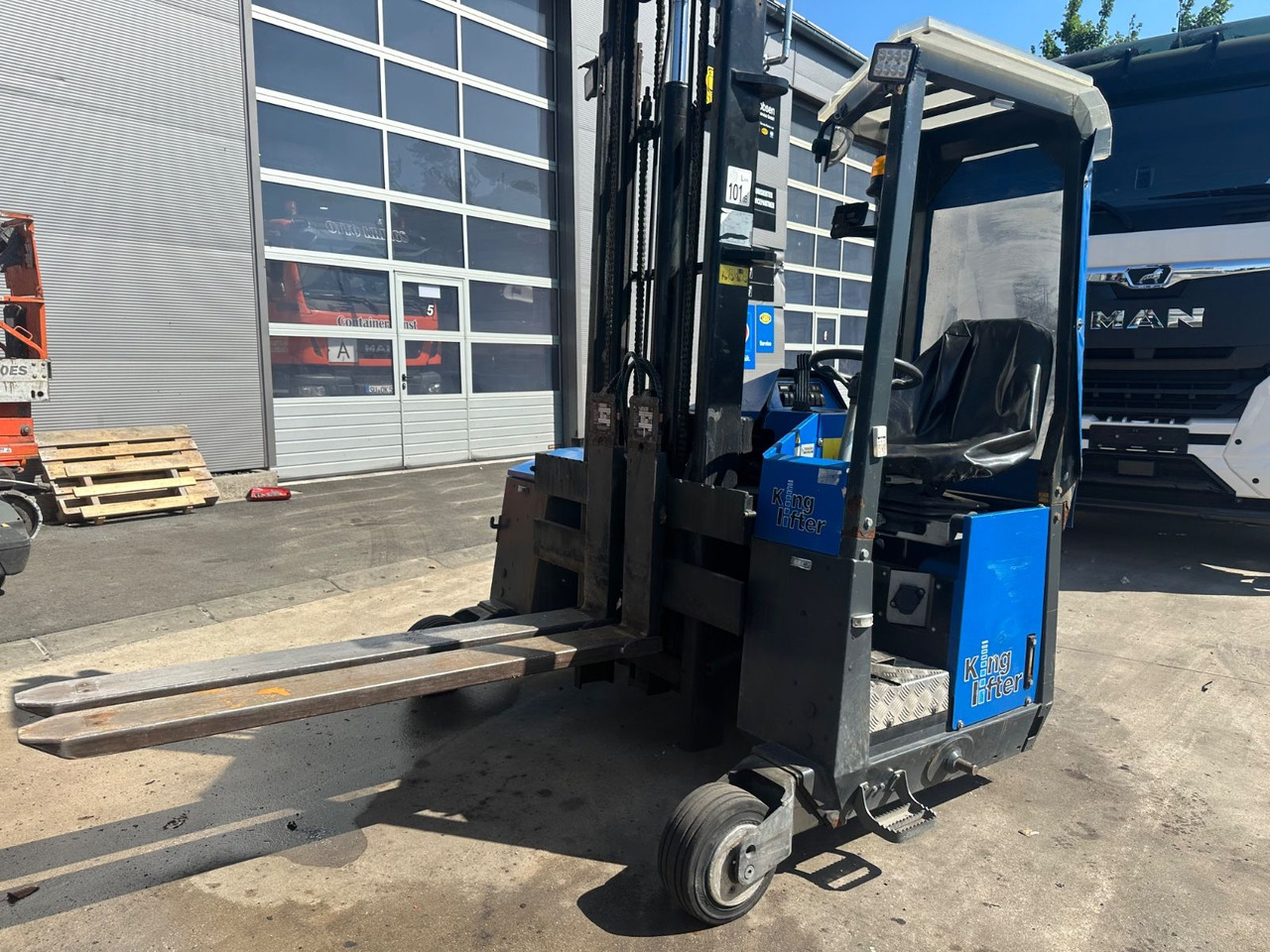 Terberg TKL-M 1x3 Kinglifter Mitnahmestapler*TOP - Carretilla elevadora diésel: foto 4 Terberg TKL-M 1x3 Kinglifter Mitnahmestapler*TOP - Carretilla elevadora diésel: foto 4