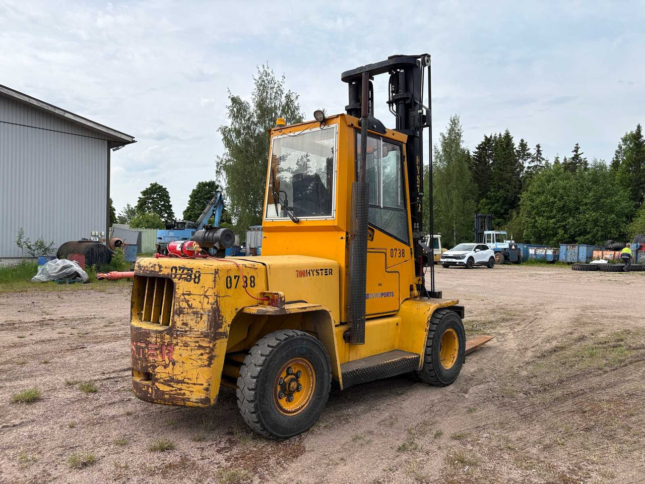 Forklift Hyster H700XL - Carretilla elevadora diésel: foto 5 Forklift Hyster H700XL - Carretilla elevadora diésel: foto 5