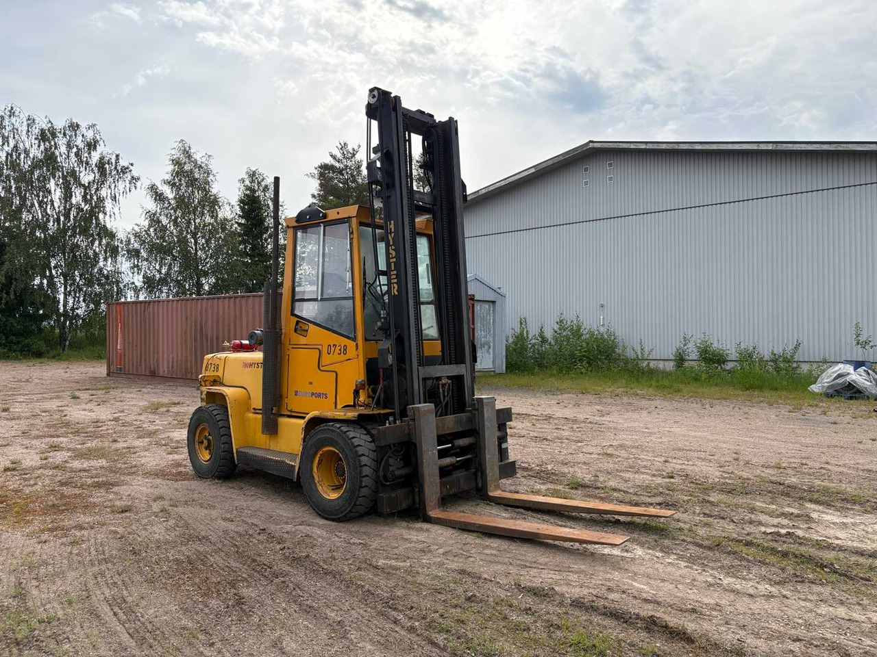 Forklift Hyster H700XL - Carretilla elevadora diésel: foto 3 Forklift Hyster H700XL - Carretilla elevadora diésel: foto 3