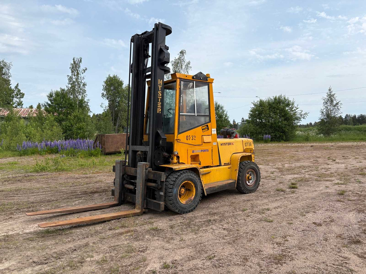 Forklift Hyster H700XL - Carretilla elevadora diésel: foto 1 Forklift Hyster H700XL - Carretilla elevadora diésel: foto 1