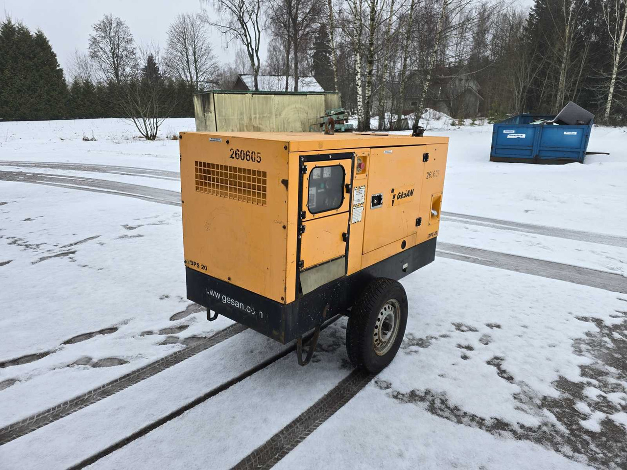 Generator Gesan DPS 20 - Generador industriale: foto 1 Generator Gesan DPS 20 - Generador industriale: foto 1