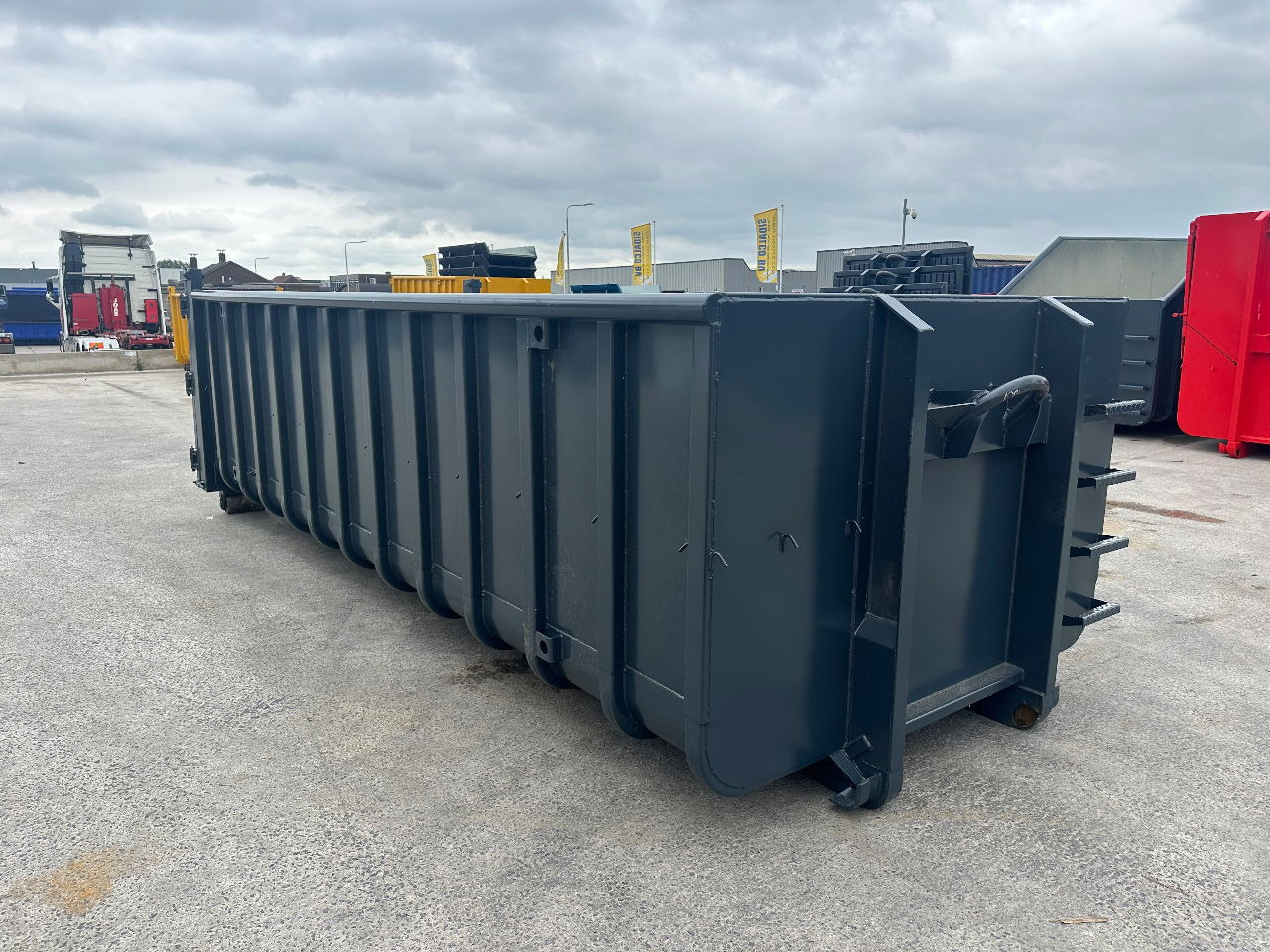 Contenedor de gancho nuevo Sidalco 20 m3 Franse deur klep combinatie: foto 1