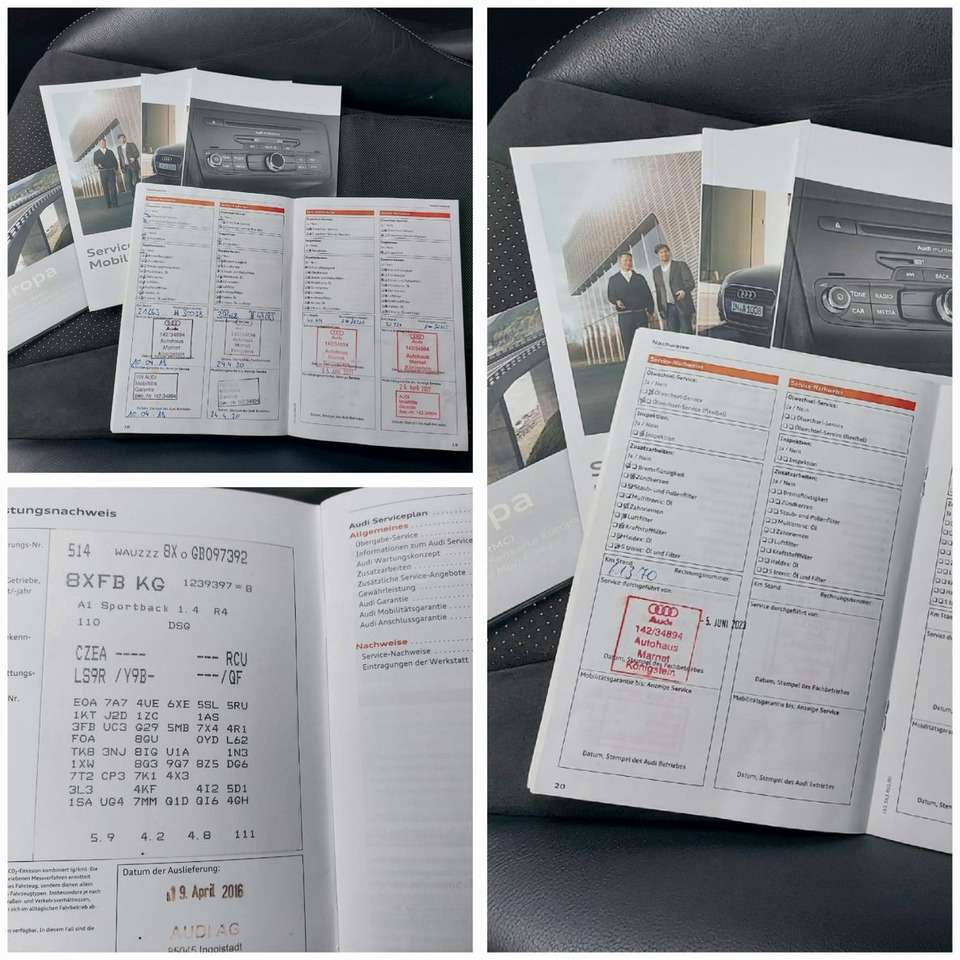 Sedan Audi A1 Sportback sport S-Line Pano Bose Xenon DAB: foto 29 Sedan Audi A1 Sportback sport S-Line Pano Bose Xenon DAB: foto 29